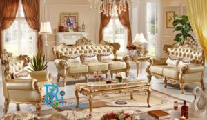 Kursi Sofa Tamu Klasik Italian Royal Glamour