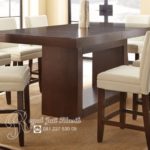 Meja Makan Royal Antonio Jati Minimalis