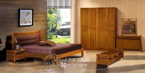 Set Kamar Mewah Jati Jakarta Minimalis