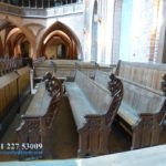 Bangku Gereja Ukir Jati Mewah Jepara
