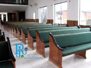 Kursi Gereja Kristen Kayu Jati Modern