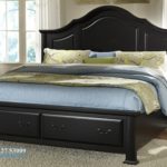 Ranjang Tidur Jati Minimalis Black