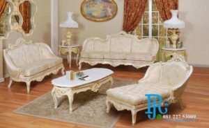 Set Sofa Ruang Tamu Keluarga Klasik Royal Baroque