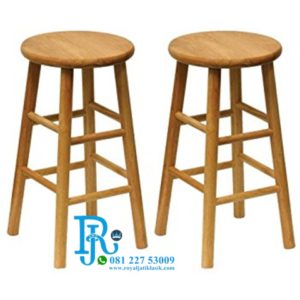 Kursi Bar Stool Sungkai Minimalis