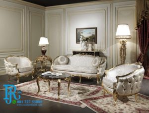 Set Sofa Tamu Italian Classic Royal Mewah