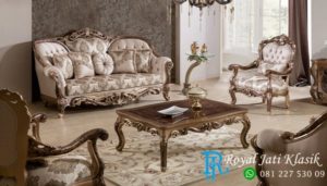 Set Sofa Tamu Klasik Victorian Ganesha Torres